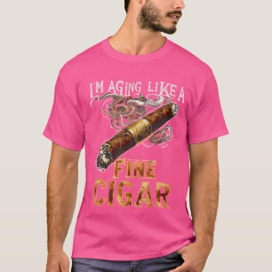 IK WORD ALS EEN FIJNE SIGAAR Leuke Vaderdag Voor P T-shirt