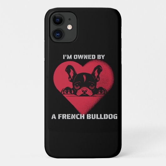 Ik word beheerst door een Franse Bulldog Case-Mate iPhone Case (Achterkant)