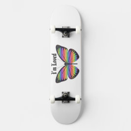 Ik word bemind Vlinder Skateboard