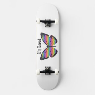 Ik word bemind Vlinder Skateboard