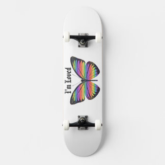 Ik word bemind Vlinder Skateboard