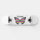 Ik word bemind Vlinder Skateboard (Horizontaal)