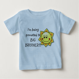 Ik word bevorderd tot Big Brother Baby-shirt