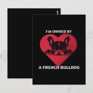 Ik word bezeten door een Franse Bulldog Briefkaart