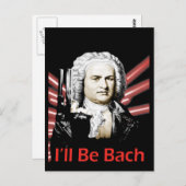 Ik word Briefkaart van Bach (Voorkant / Achterkant)