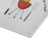 Ik word brutaal met mijn bbq crew snijplank (Hoek)