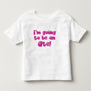 Ik word een Ate. (Grote Zus) Kinder Shirts