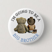 Ik word een Big Brother Announcement Button (Voorkant)