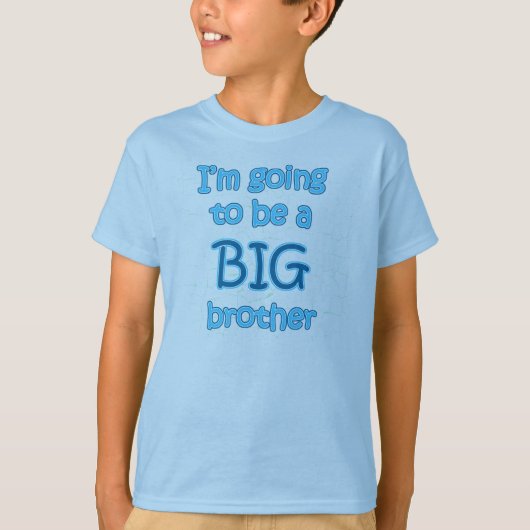 Ik word een Big Brother Childrens T-Shirt (Voorkant)