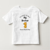 Ik word een Big Brother Kinder Shirts (Voorkant)