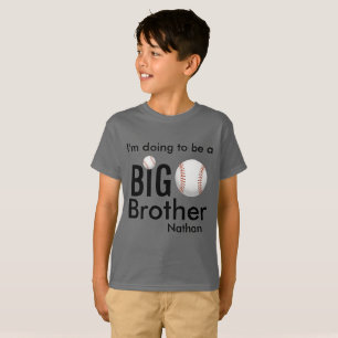 Ik word een Big Brother Neef Baseball T-shirt