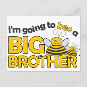 Ik word een Big Brother T-shirt Briefkaart
