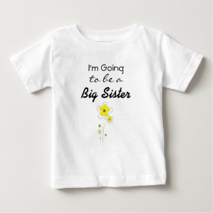 Ik word een Big Sister Aankondiging shirt