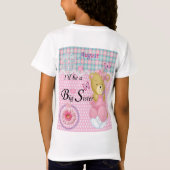 Ik word een Big Sister, August Girls T-shirt (Achterkant)