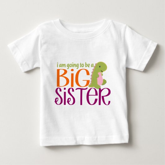 Ik word een Big Sister-Dinosaur (Voorkant)