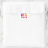 Ik word een Big Sister Ster Sticker (Tas)