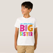 Ik word een Big Sister T-shirt (Voorkant volledig)