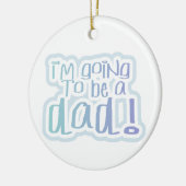 Ik word een cadeau voor papa keramisch ornament (Links)