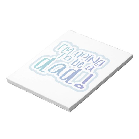 Ik word een cadeau voor papa notitieblok (Linkerzijde)