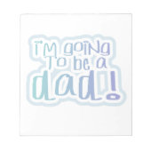 Ik word een cadeau voor papa notitieblok (Voorkant)