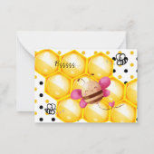 Ik word een gepersonaliseerde oma notitiekaartje (Achterkant)