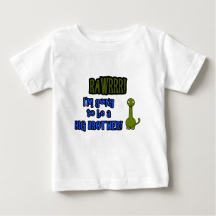 Ik word een groot broerdinosaurus t-shirt