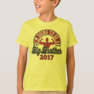 Ik word een grote broer 2017 t-shirt