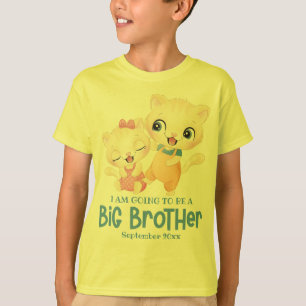 Ik Word Een Grote Broer Baby Aankondiging T-shirt