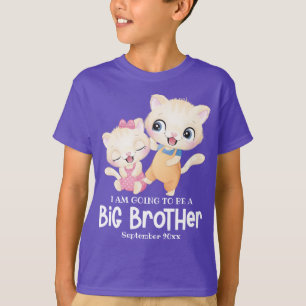 Ik Word Een Grote Broer Baby Aankondiging T-shirt