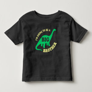 Ik word een grote broer - dinosaurus kinder shirts