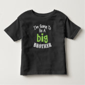 Ik word een grote broer kinder shirts (Voorkant)
