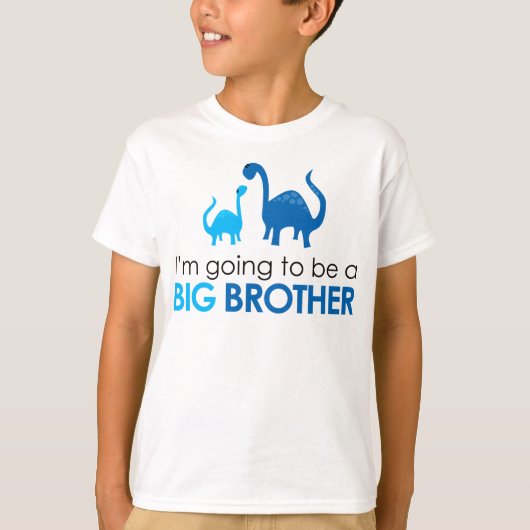 Ik word een grote BROER. T-shirt (Voorkant)