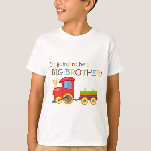 Ik word een grote broer! t-shirt (Voorkant)