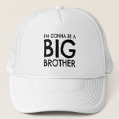 Ik word een grote broer trucker pet (Voorkant)