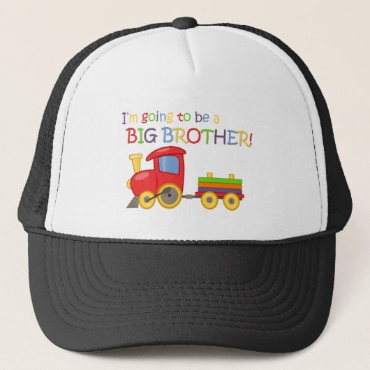 Ik word een grote broer! trucker pet (Voorkant)
