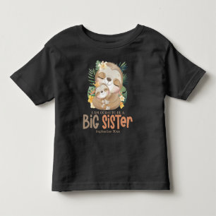 Ik word een grote luiaardzus - Aankondiging Kinder Shirts