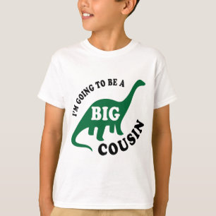 Ik word een grote neef - Dinosaur T-shirt