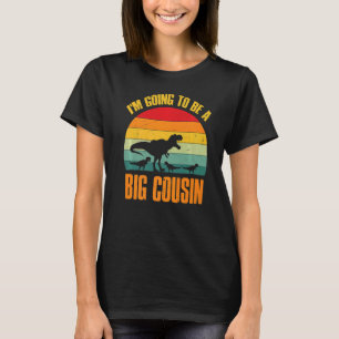 Ik word een grote neef van Dinosaur Rex Vintage T-shirt