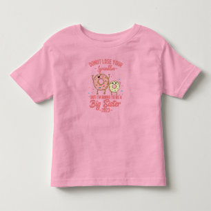 Ik word een grote zus 2023 Zwangerschapsaankondigi Kinder Shirts