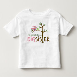 Ik word een GROTE ZUS Kinder Shirts