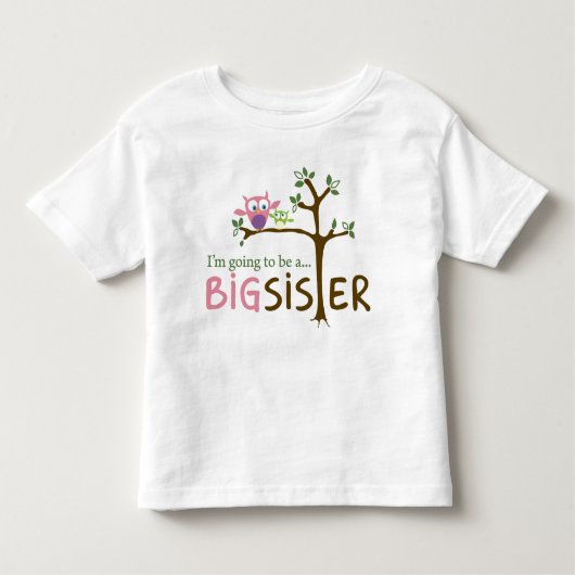 Ik word een GROTE ZUS Kinder Shirts (Voorkant)