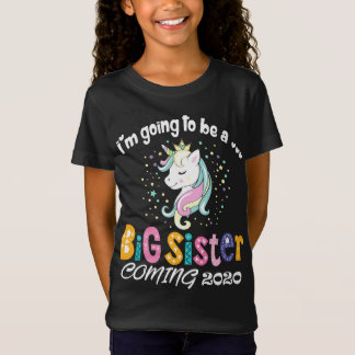 Ik word een grote zus t-shirt