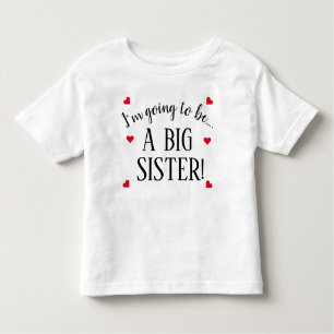 Ik word een grote zuster-Baby Kinder Shirts