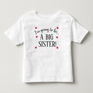 Ik word een grote zuster-Baby Kinder Shirts
