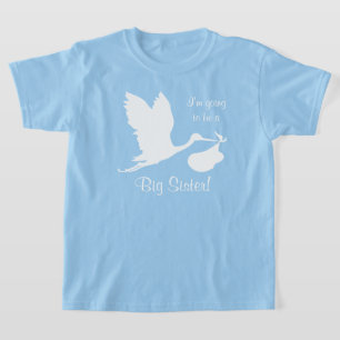Ik word een grote zuster White Stork T-shirt
