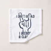 Ik word een klassieker bad handdoek (Wasdoekje)