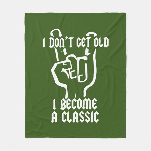 Ik word een klassieker fleece deken (Voorkant)