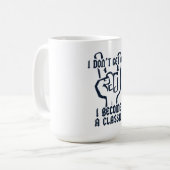 Ik word een klassieker koffiemok (Voorkant links)