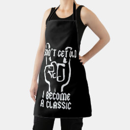 Ik word een klassieker schort