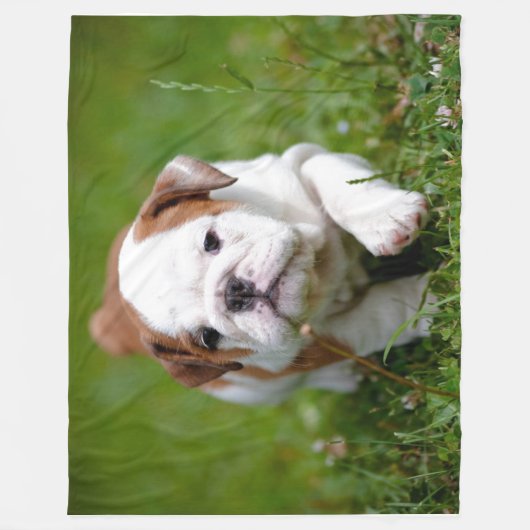 IK WORD EEN "LEREN NEK" FLEECE DEKEN (Voorkant)